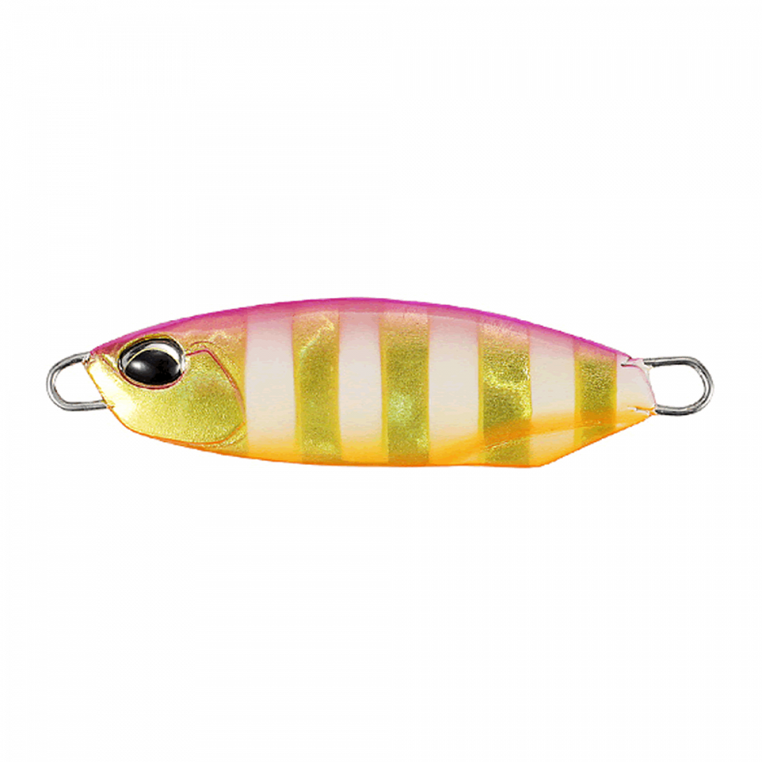 DUO DRAG METAL CAST SLOW 20g 49mm : 20g PJA0171 PINK GOLD ZEBRA GLOW saltwater fishing lure