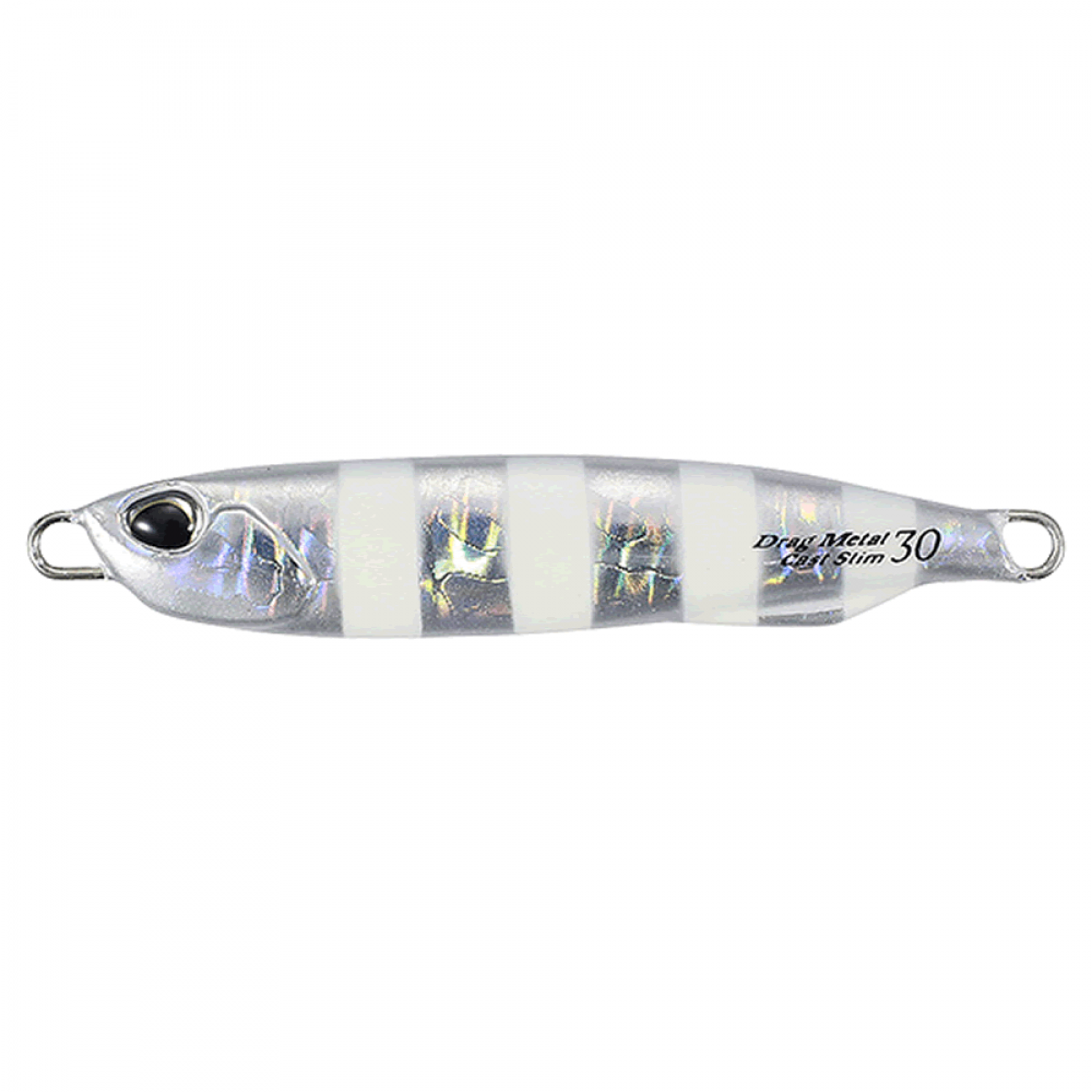 DUO DRAG METAL CAST SLIM 30g 64mm : 30g PJA0101 ZEBRA GLOW