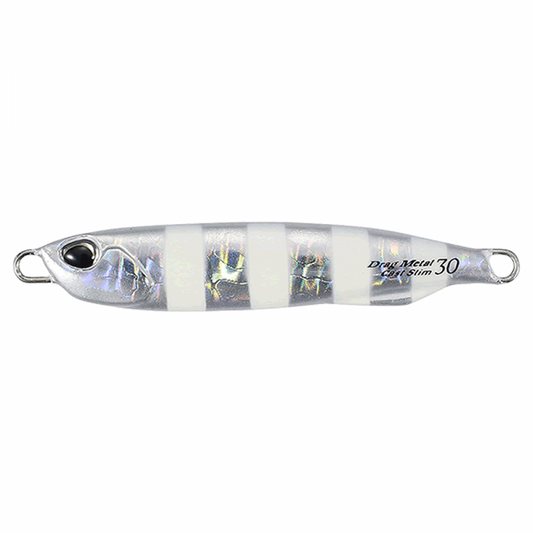 DUO DRAG METAL CAST SLIM 30g 64mm : 30g PJA0101 ZEBRA GLOW