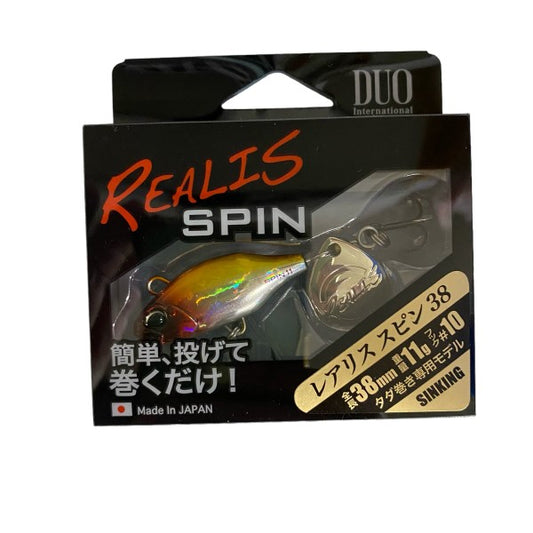 DUO REALIS SPIN 11g 38mm : 11g Sinking SPARK RING CLOWN