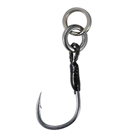 DUO DRAG METAL CAST ASSIST HOOK SINGLE REAR HOOK #8 (5 pcs/pack)