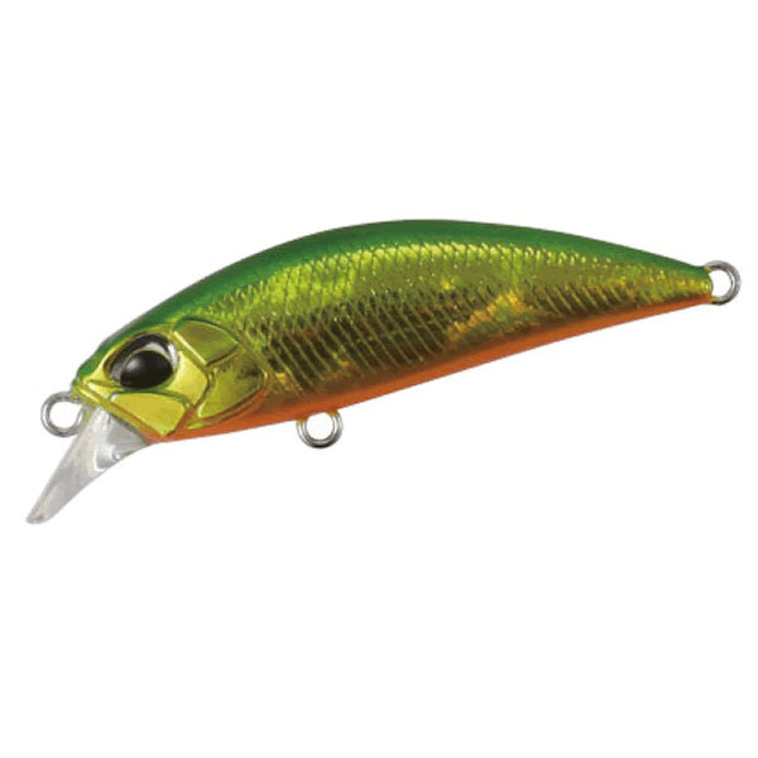 DUO SPEARHEAD RYUKI 38S 38mm : 2.8g Sinking GREEN GOLD OB freshwater fishing lure
