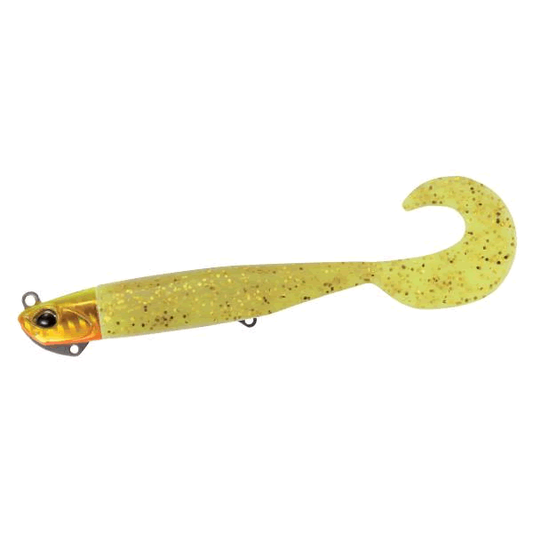 DUO BEACH WALKER HAUL GRUB SET 4" 27g AHA0063 HIRAME GOLD/HIRAME GOLD G