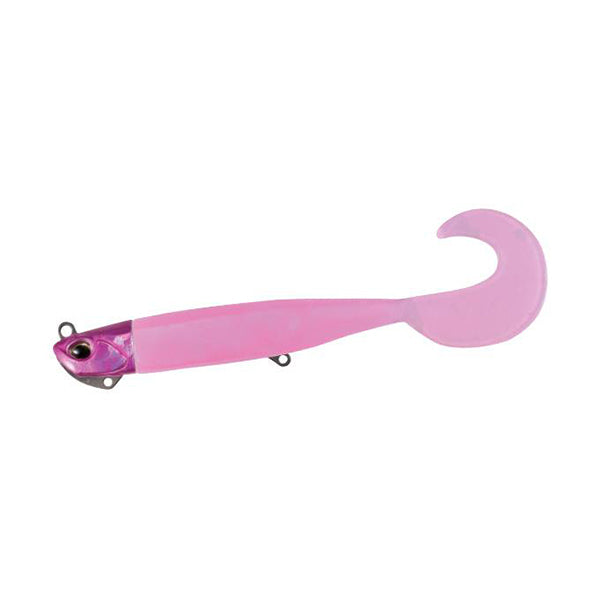 DUO BEACH WALKER HAUL GRUB SET 4" 31g AJA0199 FULL PINK / PINK GLOW saltwater fishing lure