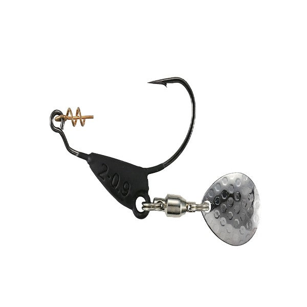 DUO REALIS SPINHOOK 0.9g : #1 (3 pcs/pack) MAT BLACK