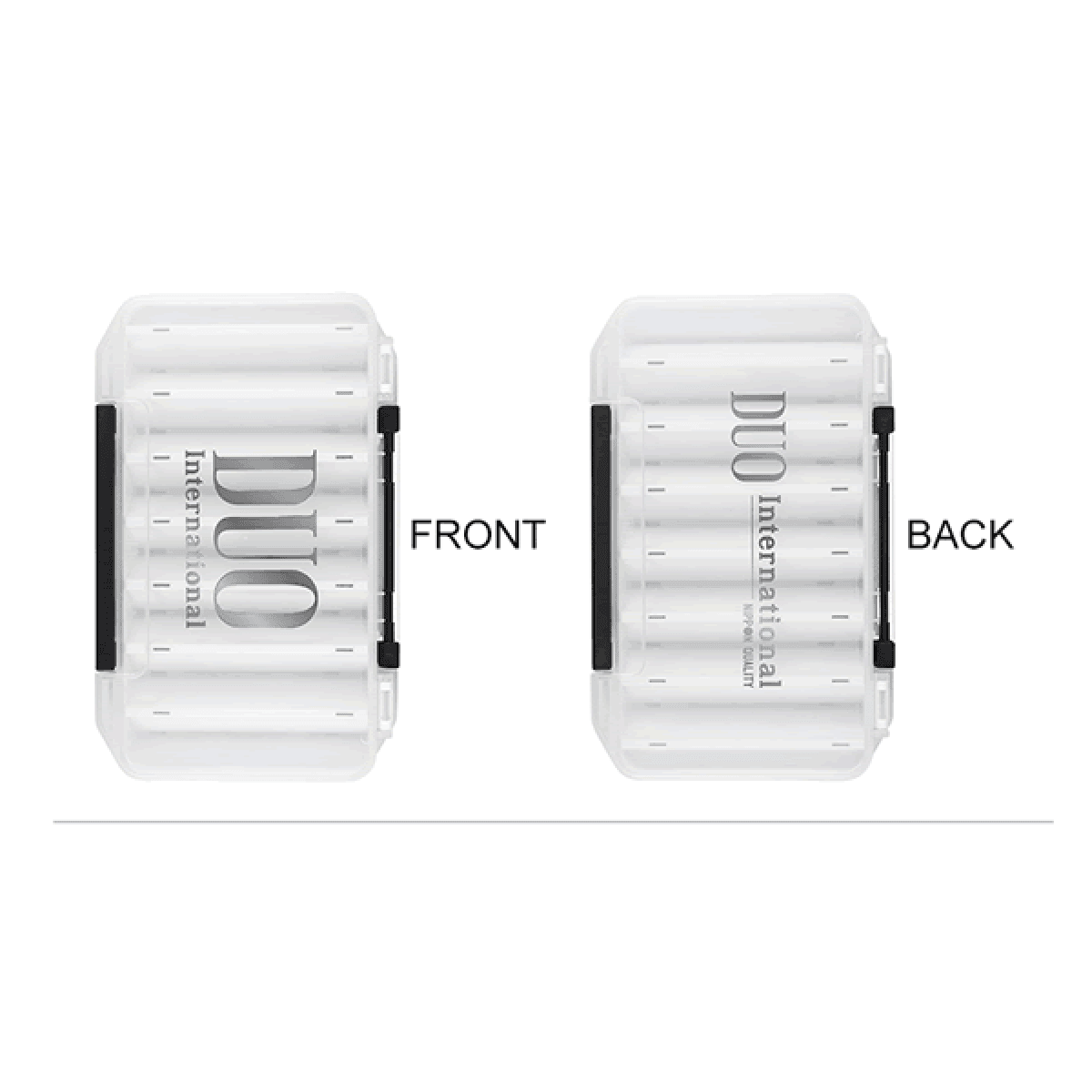DUO REVERSIBLE 100 200 x 126 x 36mm WHITE / SILVER - Britannic Trade