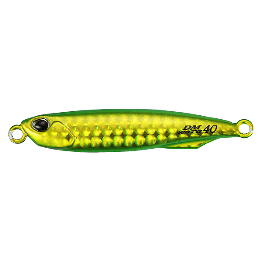 DUO DRAG METAL SLIM TG MADAI 40g 60mm : 40g PBA0512 UV GREEN GOLD saltwater fishing lure