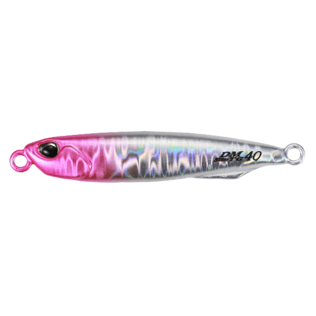 DUO DRAG METAL SLIM TG MADAI 50g 65mm : 50g PPA0523 PINK HEAD SILVER saltwater fishing lure