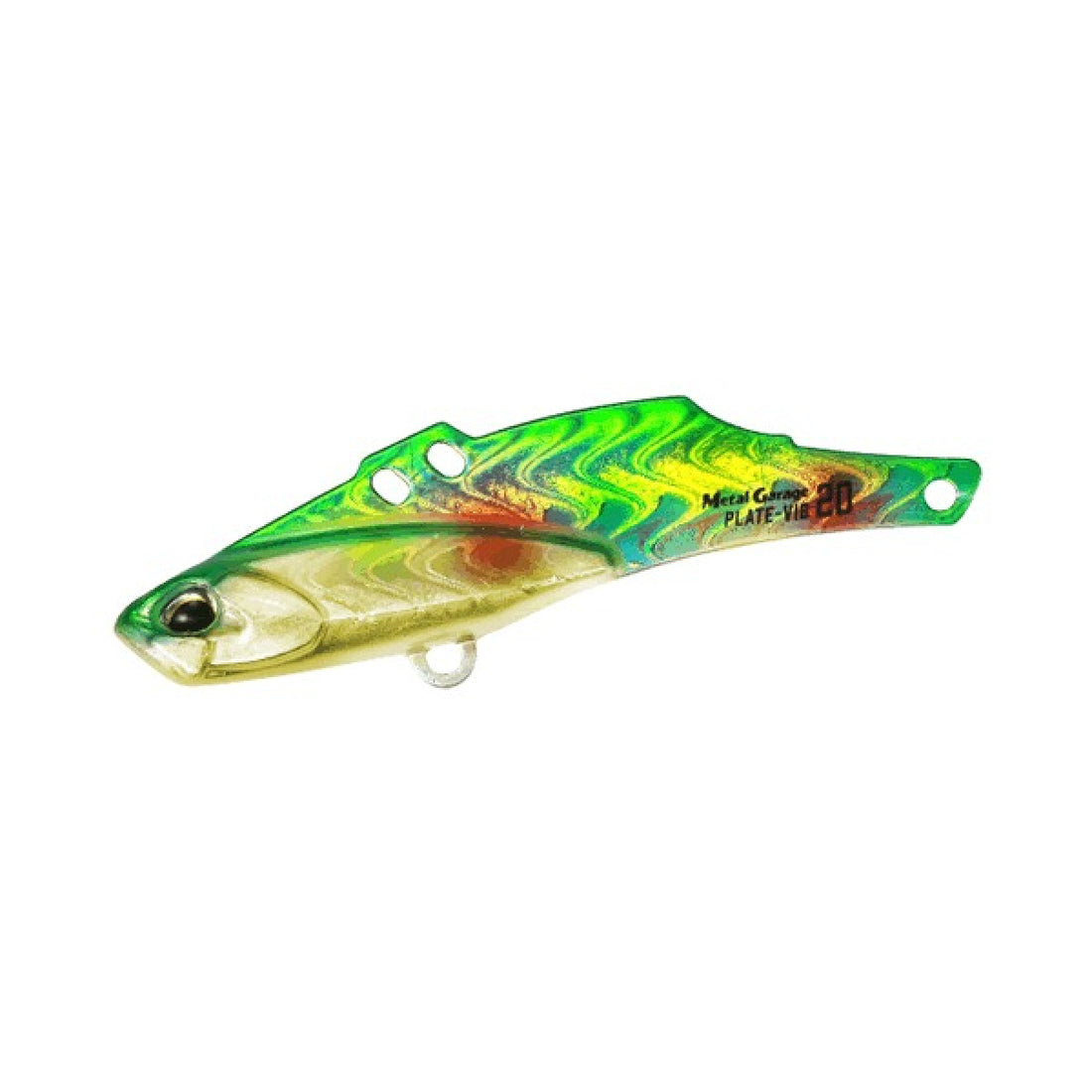 DUO METAL GARAGE PLATE-VIB 26g 72mm : 26g PXA0478 GREEN GOLD CANDY saltwater fishing lure
