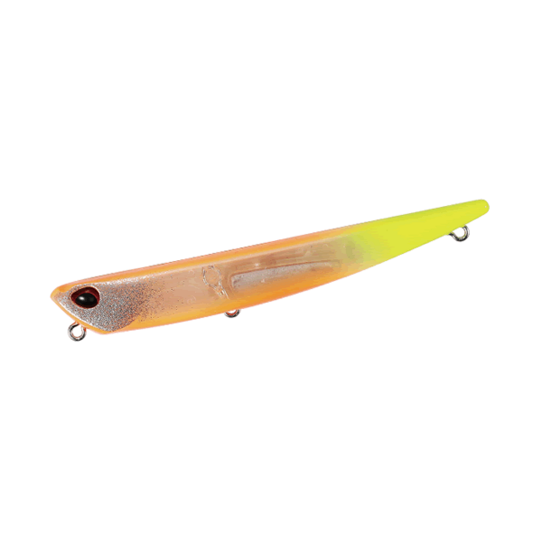DUO BAY RUF MANIC 75 75mm : 7.6g Sinking DOUBLE ORANGE CH TAIL saltwater fishing lure