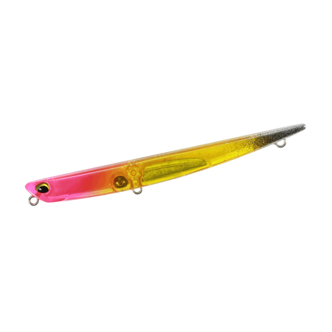 DUO BAY RUF MANIC 95 95mm : 8g Sinking PINK SQUASH LG TAIL saltwater fishing lure