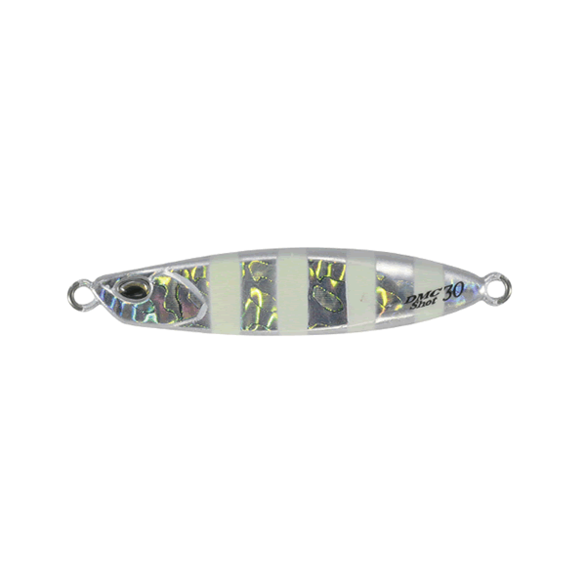 DUO DRAG METAL CAST SHOT 30g 60mm : 30g PJA0101 ZEBRA GLOW