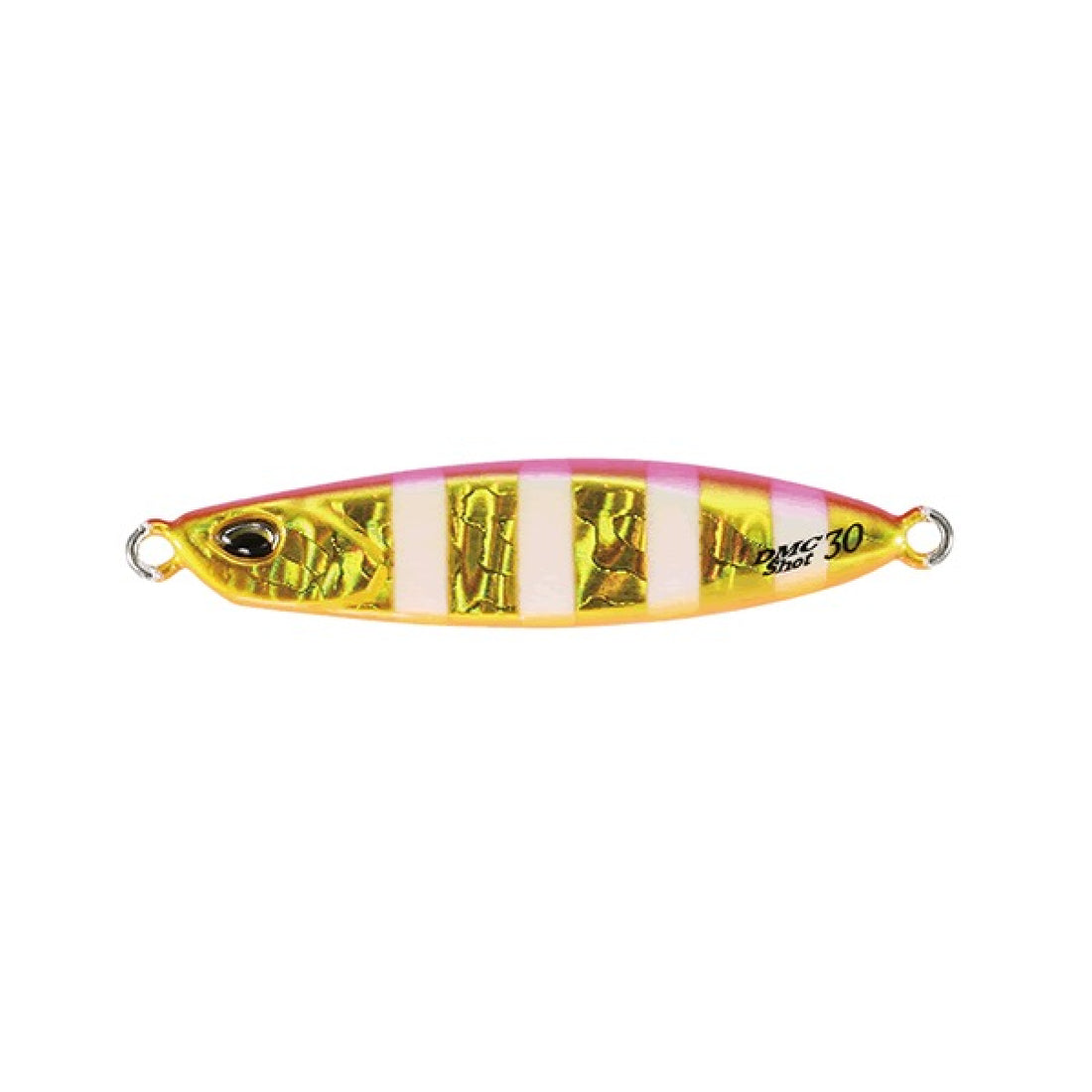 DUO DRAG METAL CAST SHOT 15g 47mm : 15g PJA0045 PINK GOLD ZEBRA GLOW saltwater fishing lure