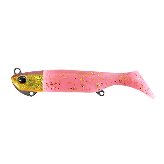 DUO BEACH WALKER HAUL SHAD SET 3" 21g AOA0242 PINK GOLD OB / BUBBLEGUM PINK G