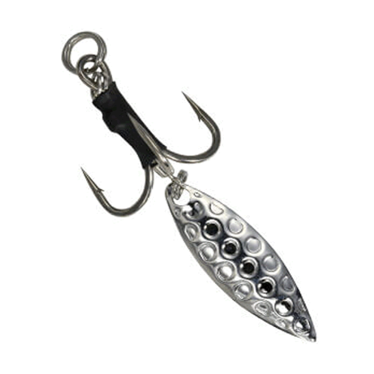 DUO DRAG METAL CAST SHOT BLADE HOOK TREBLE #8 (6 pcs/pack) SILVER BLADE