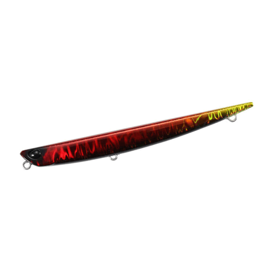 DUO BAY RUF MANIC 95 95mm : 8g Sinking HOMURA RED saltwater fishing lure