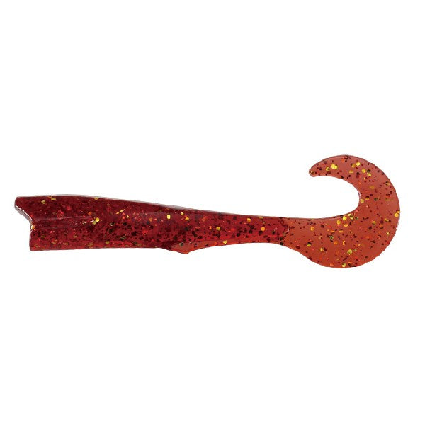 DUO BEACH WALKER JUMGO GRUB 3" (5 pcs/pack) S022 GORGEOUS RED