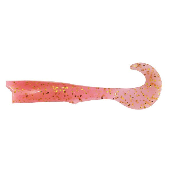 DUO BEACH WALKER JUMGO GRUB 3" (5 pcs/pack) S027 BUBBLE GUM GLOW