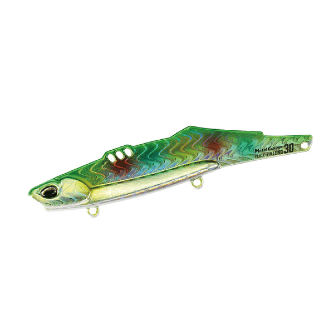 DUO METAL GARAGE PLATE-VIB LONG 30g 110mm : 30g PXA0478 GREEN GOLD CANDY saltwater fishing lure