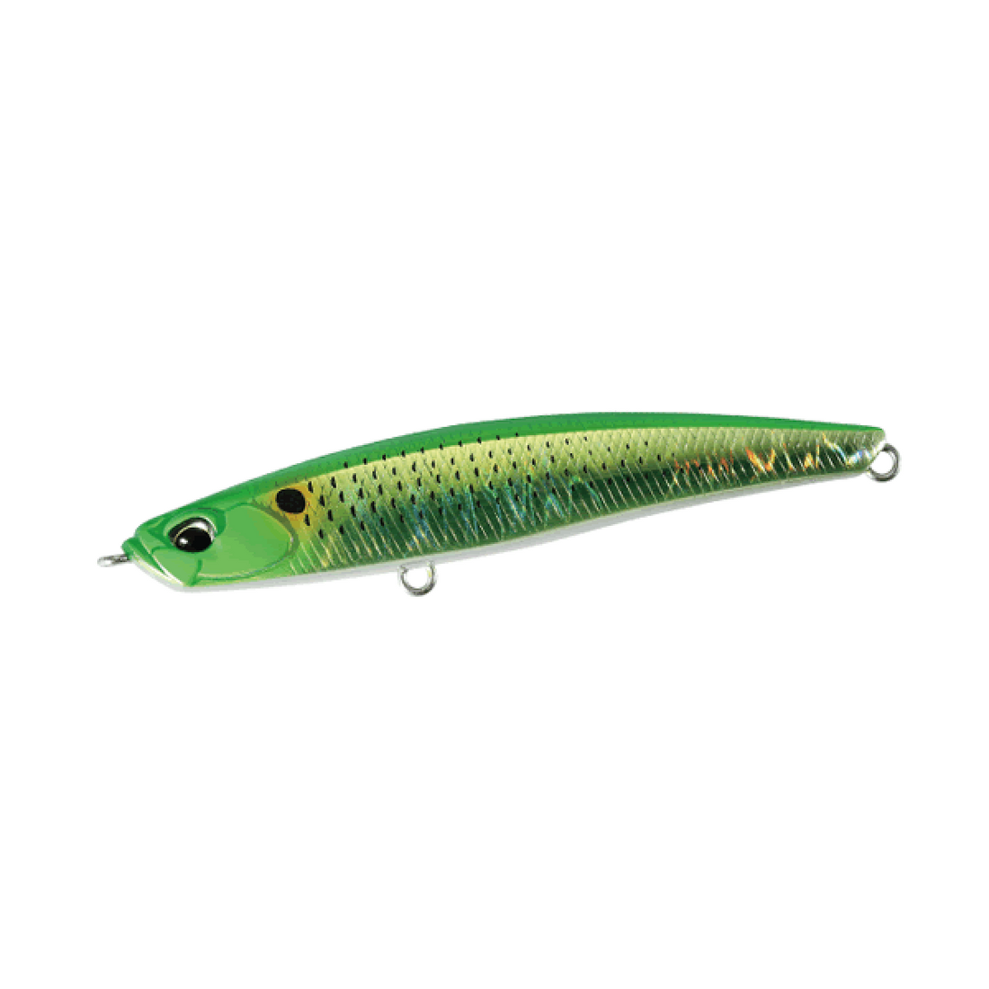 DUO BAY RUF SEEK 68S 68mm : 7.7g Sinking INAKKO LIME CHART saltwater fishing lure