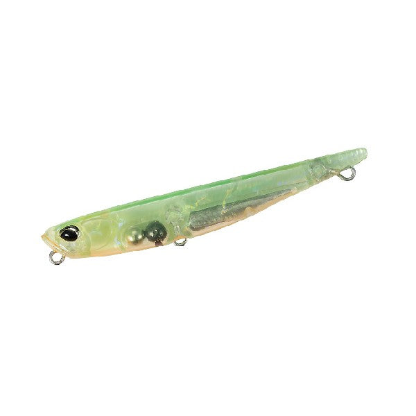 DUO BAY RUF MANIC FISH 88 88mm : 11g Sinking CEL0619 UV CLEAR LIME CHART saltwater fishing lure