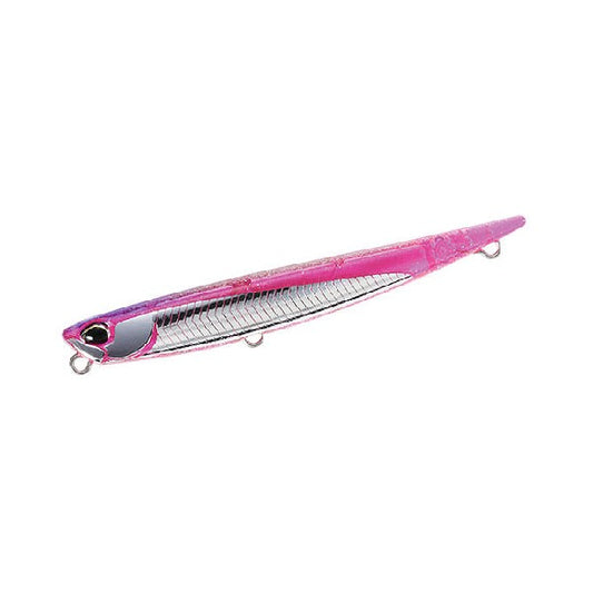 DUO BAY RUF MANIC FISH 88 88mm : 11g Sinking CSI0620 UV CLEAR PINK SILVER FLASH