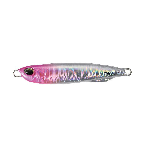 DUO DRAG METAL SLJ 60g 70mm : 60g PPA0523 PINK HEAD SILVER saltwater fishing lure