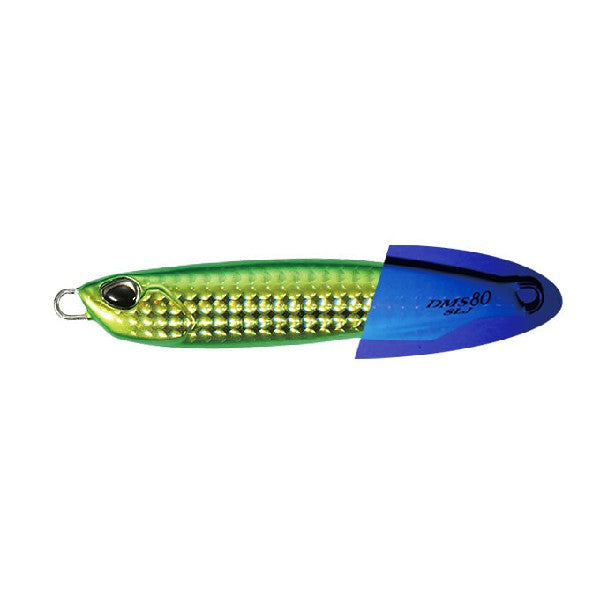 DUO DRAG METAL SLJ 80g 75mm : 80g PBA0512 UV GREEN GOLD saltwater fishing lure