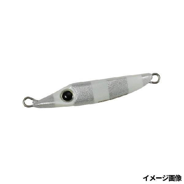 DUO TETRA WORKS IKAKKO BLADE 38mm : 3.5g Sinking ACC0504 ZEBRA SILVER GLOW saltwater fishing lure