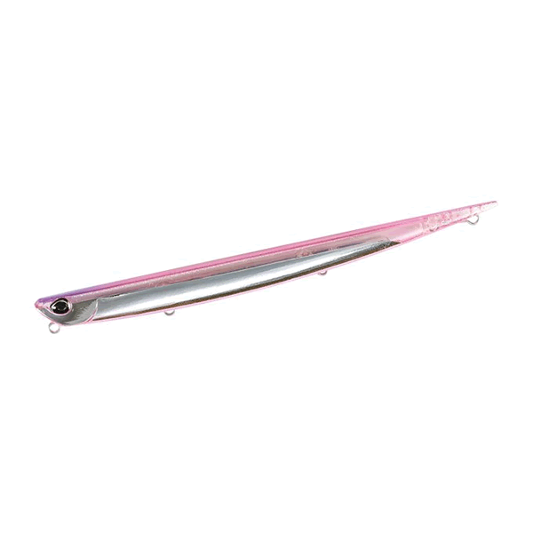 DUO BAY RUF MANIC 155 155mm : 27.5g Sinking CSH0632 UV CLEAR PINK SILVER FLASH II saltwater fishing lure