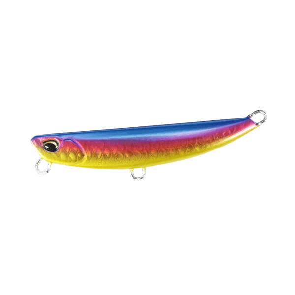 DUO BEACH WALKER FLIPPER 32g 70mm : 32g GYA0706 UV BULEPIN GOLD saltwater fishing lure