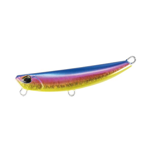 DUO BEACH WALKER FLIPPER Z36 85mm : 36g GYA0706 UV BULEPIN GOLD saltwater fishing lure