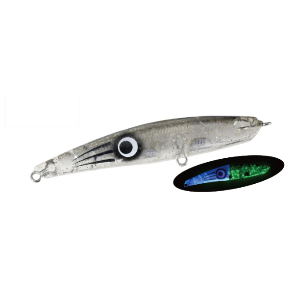 DUO BAY RUF SEEK 85S 85mm : 14.5g Sinking CCCZ359 INDIA INK CLEAR freshwater fishing lure