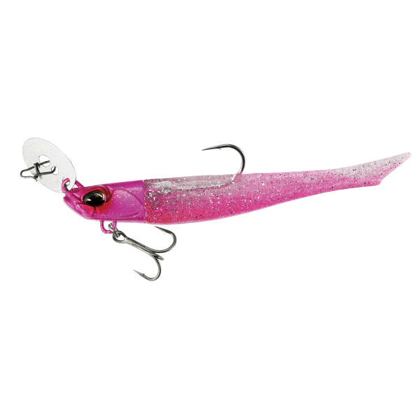 DUO BAY RUF BR CHATTER FISH SET 18g 3.5" : 18g PCC0633 UV PINK HEAD freshwater fishing lure
