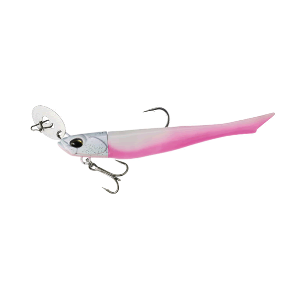 DUO BAY RUF BR CHATTER FISH SET 18g 3.5" : 18g PCC0654 BAY WHITE SILVER FLAKE saltwater fishing lure