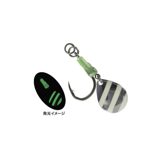 DUO DSB-SB DRAG METAL SS BLADE CUSTOM SINGLE HOOK #13 (4 pcs/pack)