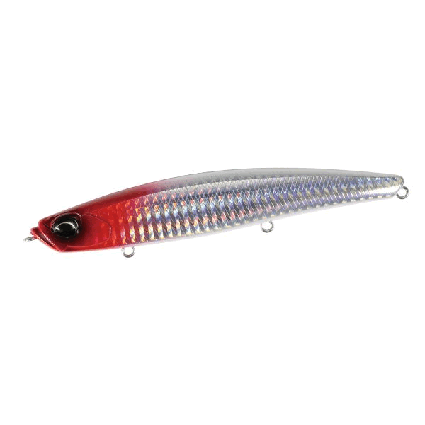DUO BAY RUF SEEK 108S 108mm : 26g Sinking AHA0001 RED HEAD HOLO freshwater fishing lure