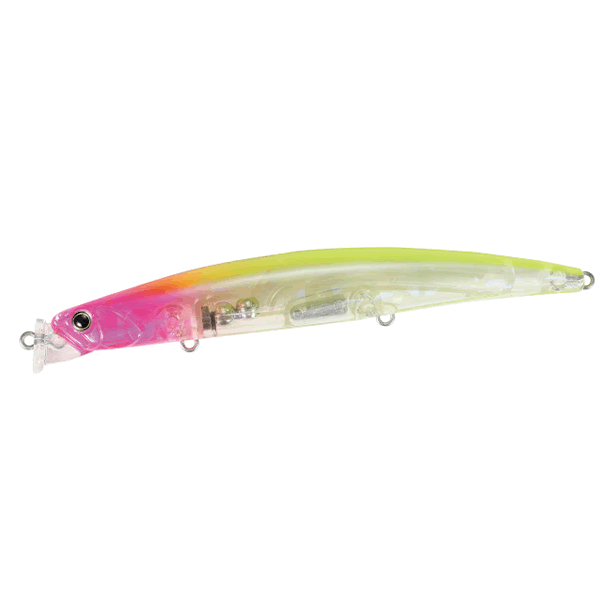 DUO TERRIF DC-12 TYPE1 120mm : 18g Slow Sinking CLA0602 CLEAR PINK HEAD CHART