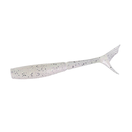 DUO BEACH WALKER SPARROW SHAD 4.5" (5 pcs/pack) S009 PEARL WHITE S