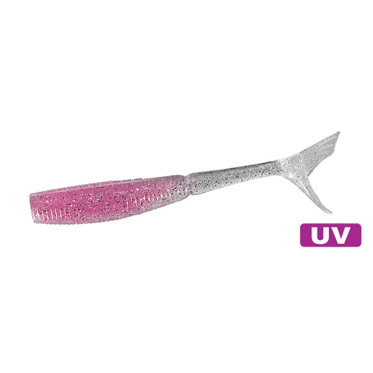 DUO BEACH WALKER SPARROW SHAD 4.5" (5 pcs/pack) S054 UV CORE PINK