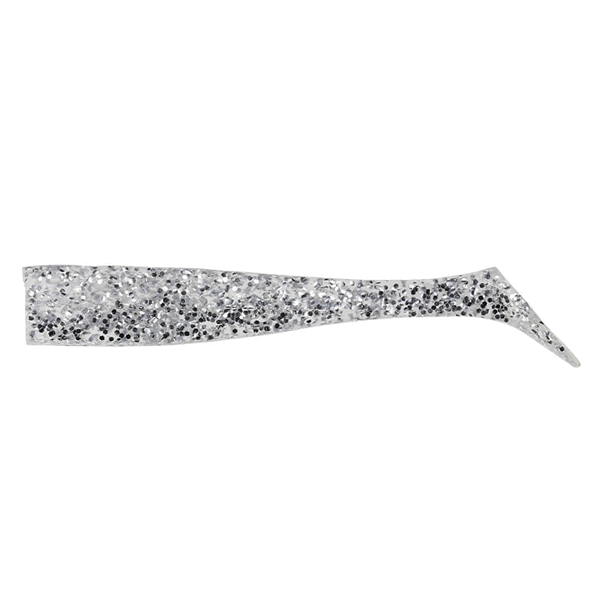 DUO BAY RUF BR CHATTER SHAD 3.5" (3 pcs/pack) S035 UV SILVER