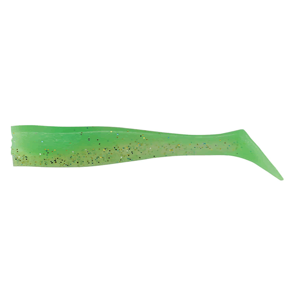 DUO BAY RUF BR CHATTER SHAD 3.5" (3 pcs/pack) S044 LIME GOLD