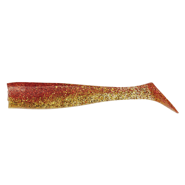 DUO BAY RUF BR CHATTER SHAD 3.5" (3 pcs/pack) S050 RED GOLD