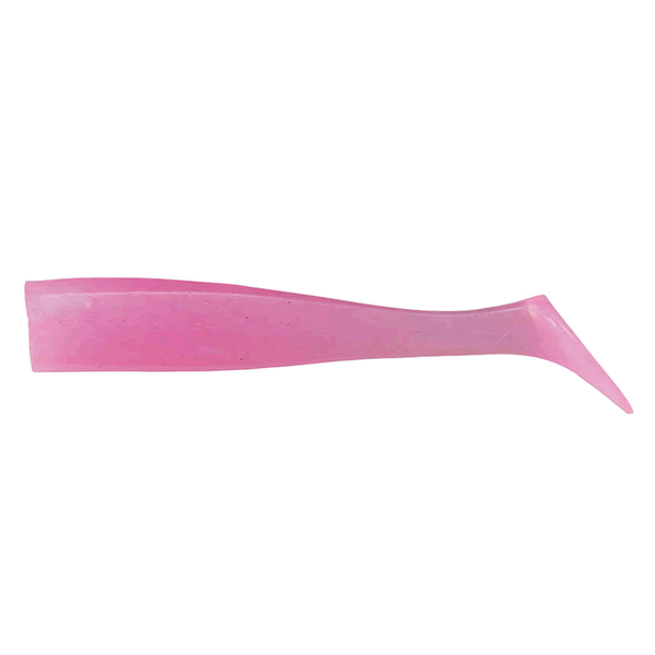 DUO BAY RUF BR CHATTER SHAD 3.5" (3 pcs/pack) S004 PINK GLOW