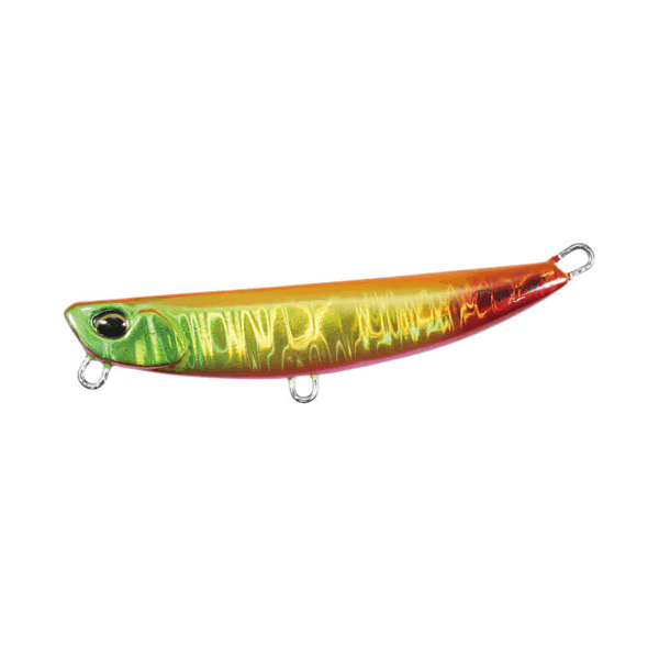 DUO BEACH WALKER FLIPPER 40g 80mm : 40g GPA0733 UV EMERALD RT saltwater fishing lure