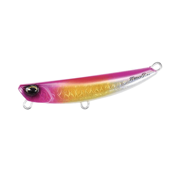 DUO BEACH WALKER FLIPPER Z24 68mm : 24g GYA0732 UV PINK SUNRISE GB saltwater fishing lure