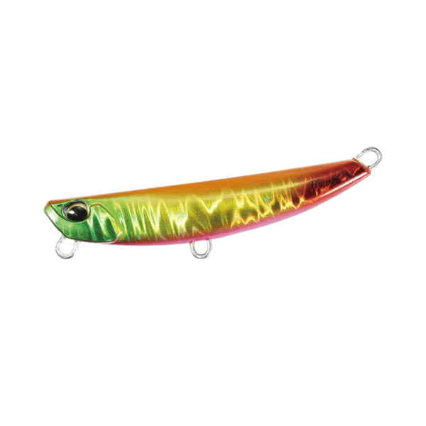 DUO BEACH WALKER FLIPPER Z24 68mm : 24g GPA0733 UV EMERALD RT saltwater fishing lure