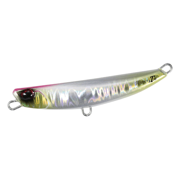 DUO BEACH WALKER FLIPPER iT38 68mm : 38g Sinking GPA0662 UVSPARKLEKISSGRII saltwater fishing lure
