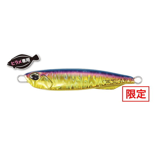 DUO Drag Metal Cast Slim Flat Fish Selection 40g Sinking PPA0706 UVBLUE PINK GOLD