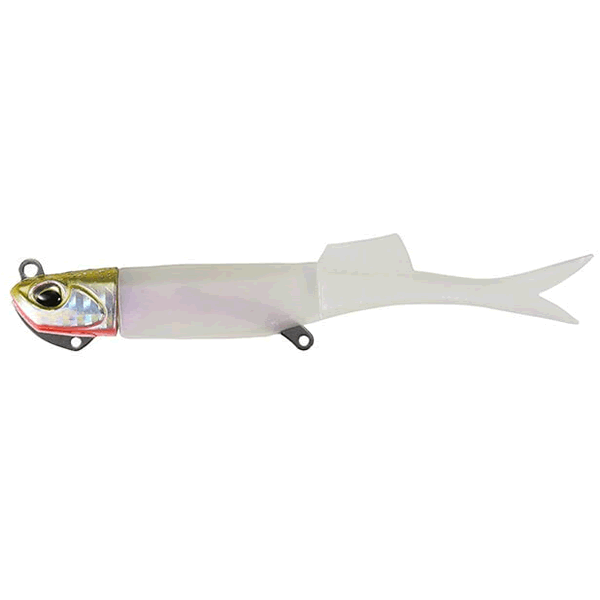 DUO BEACH WALKER HAUL FISH SET 4" 21g AHA0211 SCARLET TREVALLY + GLOW